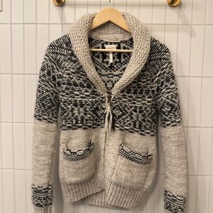 Wilfred Free Knit Cardigan Zip Sweater